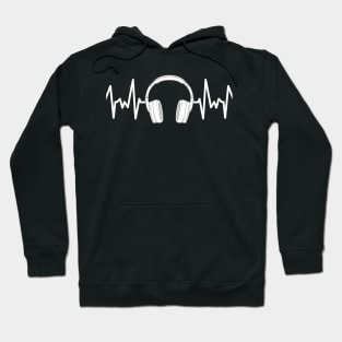 Headset Heartbeat - Funny Trendy Gift Hoodie